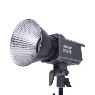 Monolight Style - Amaran COB 200x S Ultra-High Color Quality 200W Output Bi-Color Bowens Mount Point-Source LED - buy today in store and with delivery