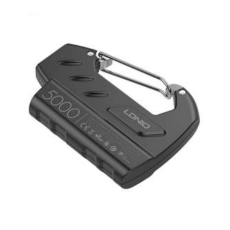 Portatīvie akumulatori - Ldnio PR522 Power Bank 5000mAh with Carabiner - ātri pasūtīt no ražotāja