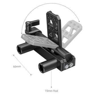 Plecu turētāji RIG - SMALLRIG 2802 DUAL 15MM ROD BATTERY HINGE MD2802 - ātri pasūtīt no ražotāja