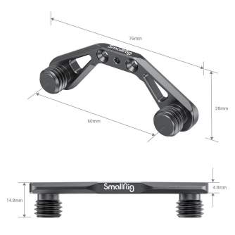 Rigu aksesuāri - SMALLRIG 2828 FOCUS MOTOR ROD MOUNT FOR AIRCROSS 2 2828 - ātri pasūtīt no ražotāja