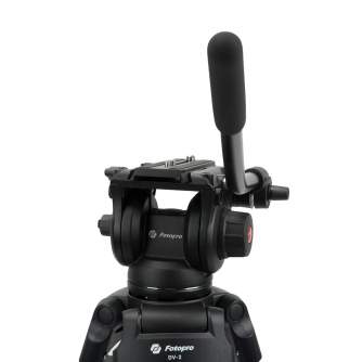 Foto statīvi - Fotopro DV-2 Video Tripod for Stable Camera Movements - ātri pasūtīt no ražotāja