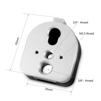 Rigu aksesuāri - SmallRig 1855 QR Mount Device S-Lock - ātri pasūtīt no ražotāja