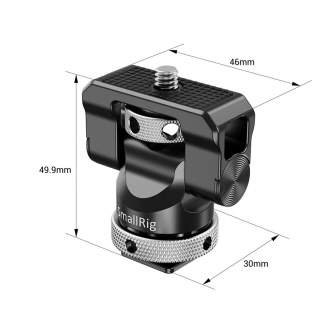 Rigu aksesuāri - SmallRig 2346 Swivel & Tilt Mount w/ Cold Shoe - ātri pasūtīt no ražotāja