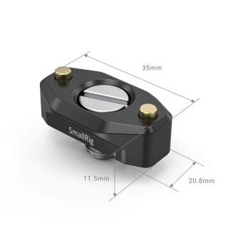 Rigu aksesuāri - SmallRig 2501 Nato Rail 35mm w/ ARRI Loc Screw - ātri pasūtīt no ražotāja