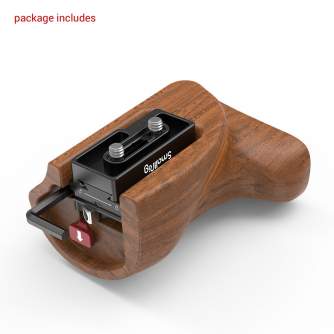 Rigu aksesuāri - SMALLRIG 2457 WOODEN GRIP W QUICK RELEASE FOR Z CAM E2 HTS2457 - ātri pasūtīt no ražotāja