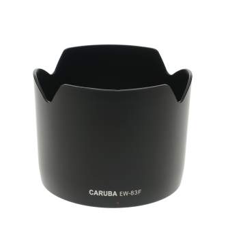 Blendes - Caruba EW-83F Black Sun Hood for Canon EF 24-70mm - быстрый заказ от производителя