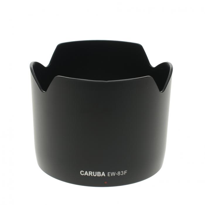 Lens Hoods - Caruba EW-83F Black Sun Hood for Canon EF 24-70mm - quick order from manufacturer