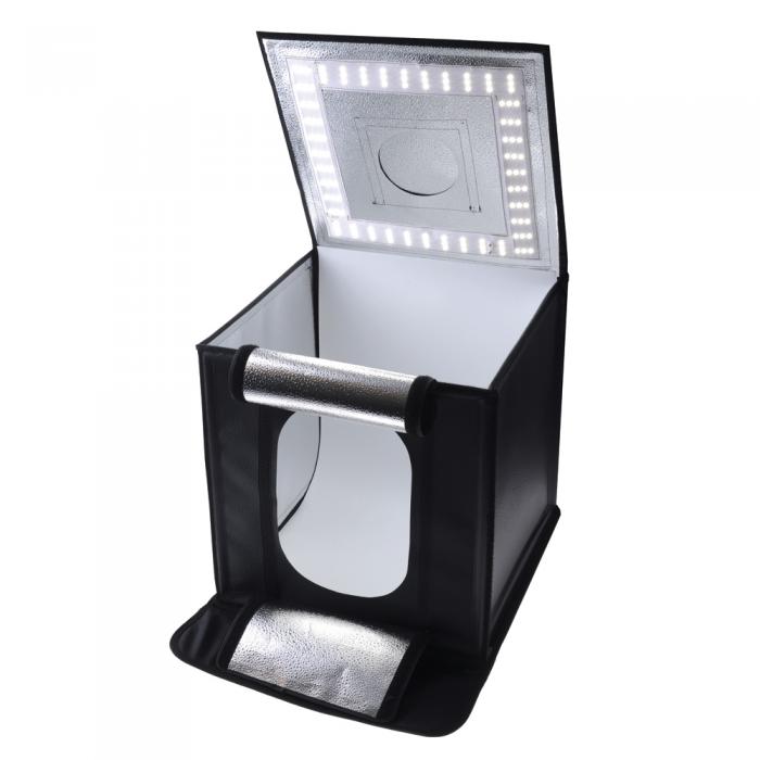 Gaismas kastes - Caruba Portable Photocube LED 40x40x40cm Dimmable - ātri pasūtīt no ražotāja