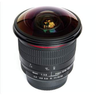 Mirrorless Lenses - Meike MK-8mm F3.5 Sony E-mount - quick order from manufacturer