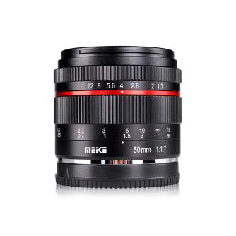 Mirrorless Lenses - Meike MK-50mm F1.7 Micro 4/3-mount - quick order from manufacturer