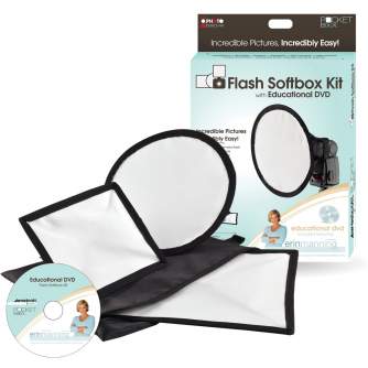 Piederumi kameru zibspuldzēm - Westcott Flash Softbox Kit D38097 - Erin Manning Educational DVD - ātri pasūtīt no ražotāja