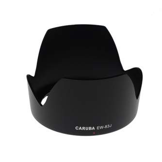 Lens Hoods - Caruba EW-83J Black for Canon EF-S 17-55mm - quick order from manufacturer