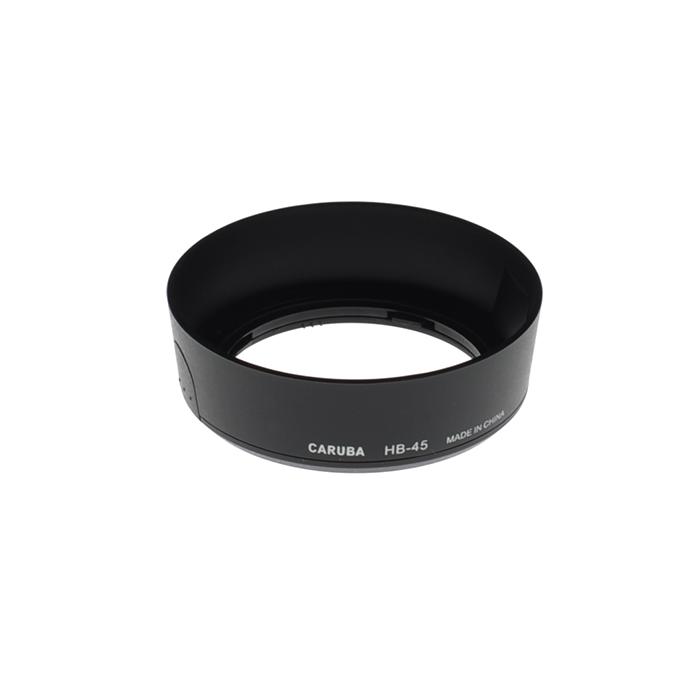 Lens Hoods - Caruba HB-45 Black Sun Hood for Nikon AF-S DX 18-55mm - quick order from manufacturer