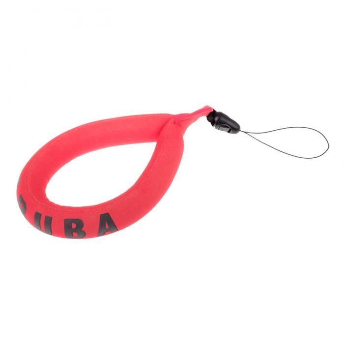 Accessories for rigs - Caruba Floating Banana Red Wrist Strap for Waterproof Cameras - quick order from manufacturer