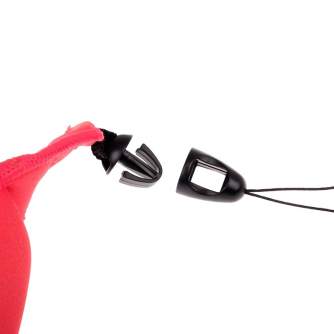 Accessories for rigs - Caruba Floating Banana Red Wrist Strap for Waterproof Cameras - quick order from manufacturer