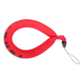 Accessories for rigs - Caruba Floating Banana Red Wrist Strap for Waterproof Cameras - quick order from manufacturer