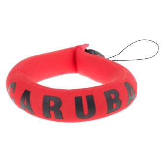 Accessories for rigs - Caruba Floating Banana Red Wrist Strap for Waterproof Cameras - quick order from manufacturer