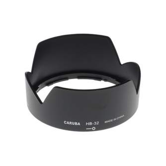 Lens Hoods - Caruba HB-32 Black Sun Hood for Nikon Lenses - quick order from manufacturer