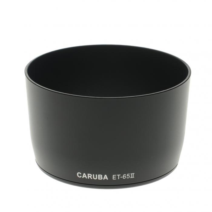 Lens Hoods - Caruba ET-65II Black Sun Hood for Canon Lenses - quick order from manufacturer