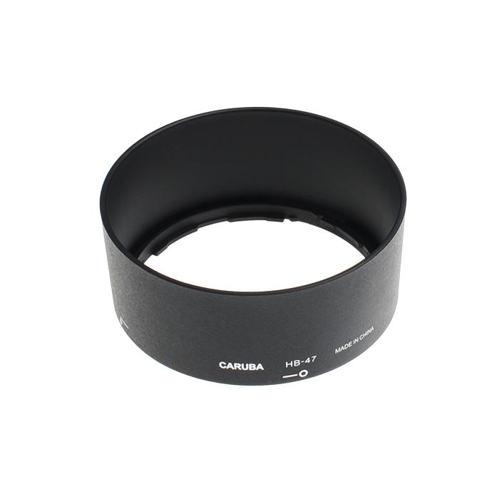 Lens Hoods - Caruba HB-47 Black Sun Hood for Nikkor 50mm lenses - quick order from manufacturer