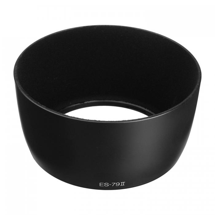 Lens Hoods - Caruba ES-79 II Black Sun Hood for Canon Lenses - quick order from manufacturer