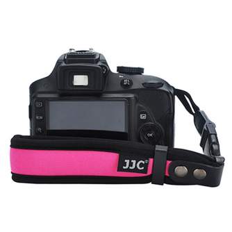 Vestes Jostas - JJC Neoprene Wrist Strap Pink for Cameras - ātri pasūtīt no ražotāja