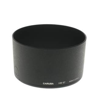 Lens Hoods - Caruba HB-57 Black Sun Hood for Nikkor 55-300mm - quick order from manufacturer