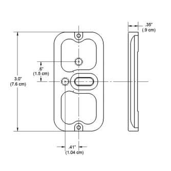 Statīvu aksesuāri - Wimberley P-5 Camera Body Plate for Arca-Swiss Clamp - быстрый заказ от производителя