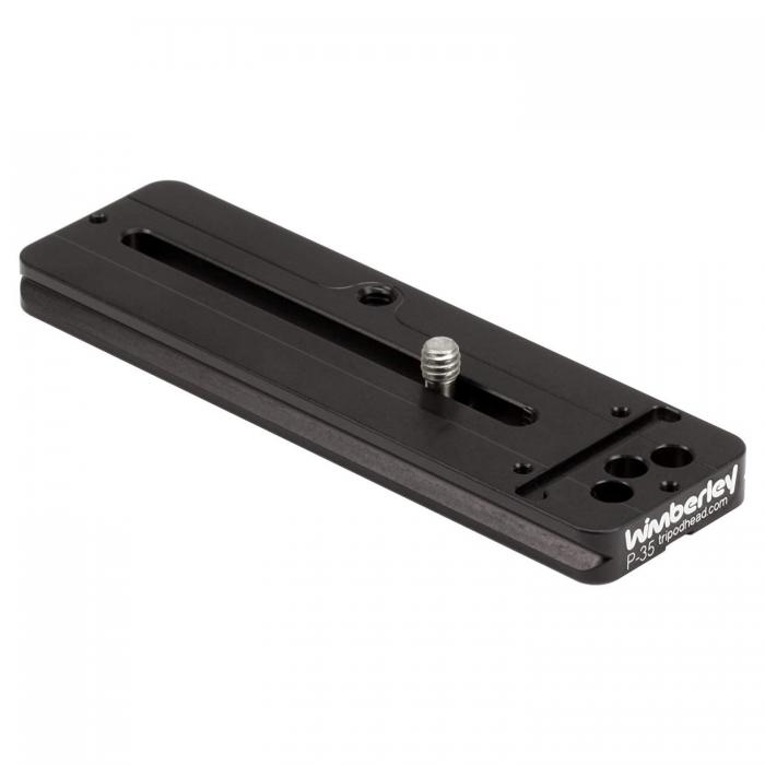 Tripod Accessories - Wimberley P-35 5.00" Double Dovetail Quick-Release Plate - quick order from manufacturer