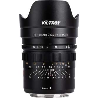 Mirrorless Lenses - Viltrox Z-20 F1.8 MF Nikon Z-Mount - quick order from manufacturer