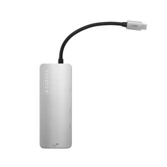 Docks & HUB - Caruba Premium 6-in-1 Slim USB-C Hub Space Grey - quick order from manufacturer