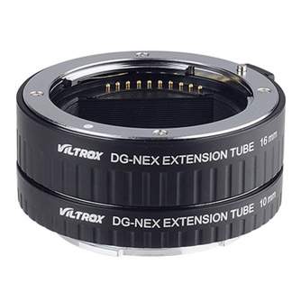 Objektīvu adapteri - Viltrox DG NEX (10mm/16mm) Automatic Extension Tube FF Sony NEX - быстрый заказ от производителя