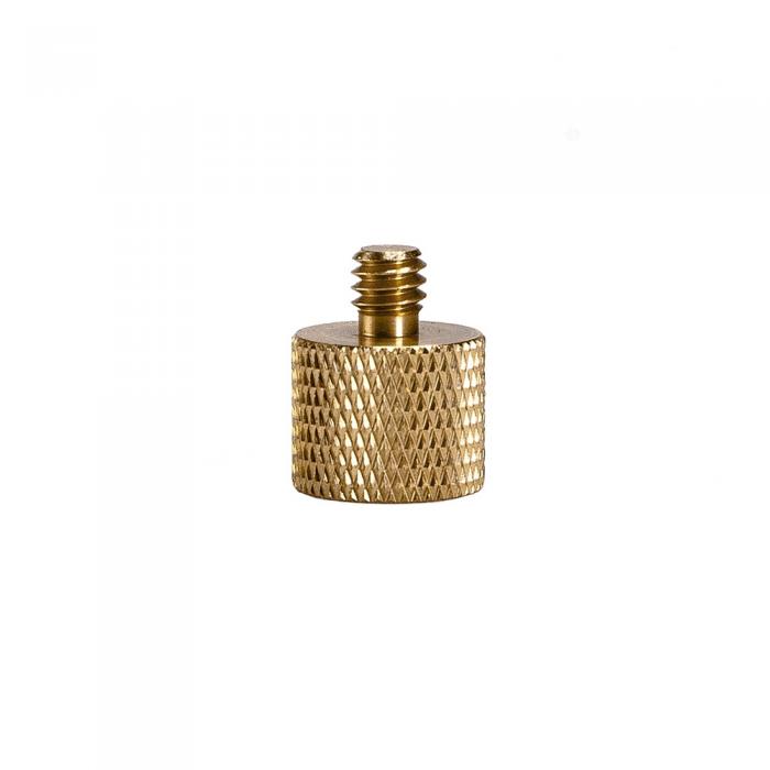 Tripod Accessories - Caruba Adapter Screw 3/8"F - 1/4"M - Brass - quick order from manufacturer