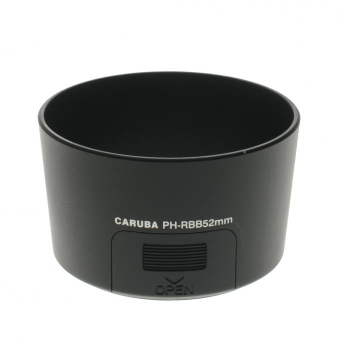 Lens Hoods - Caruba PH-RBB Black Sun Hood for Pentax Lenses - quick order from manufacturer