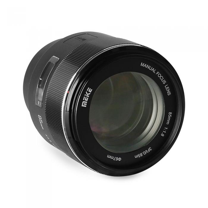 Mirrorless Lenses - Meike 85mm f/1.8 MF Sony E-Mount - quick order from manufacturer