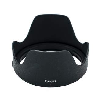 Lens Hoods - Caruba EW-77B Black Sun Hood for Canon EF 35mm f/1.4L USM II - quick order from manufacturer