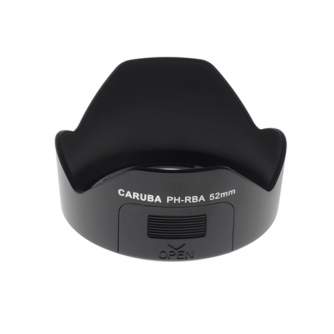 Lens Hoods - Caruba PH-RBA Black Sun Hood for Pentax SMC DA - quick order from manufacturer