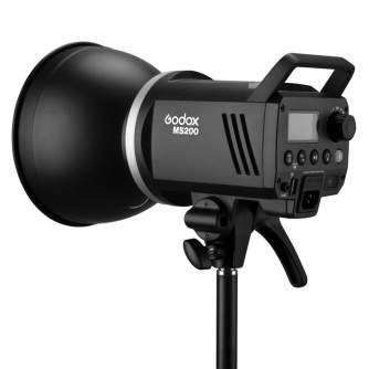 Studio flash kits - Godox MS200-D 3 Kit Studio Flash with Accessories - quick order from manufacturer