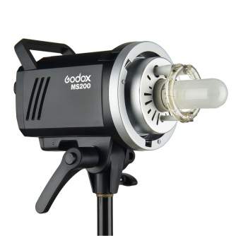 Studio flash kits - Godox MS200-D 3 Kit Studio Flash with Accessories - quick order from manufacturer