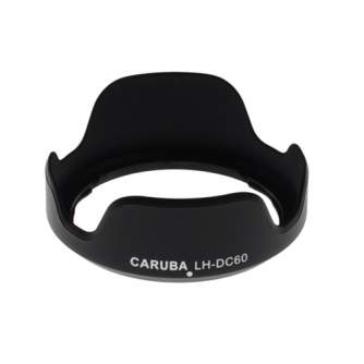 Lens Hoods - Caruba LH-DC60 Sun Hood for Canon Compact Cameras - quick order from manufacturer