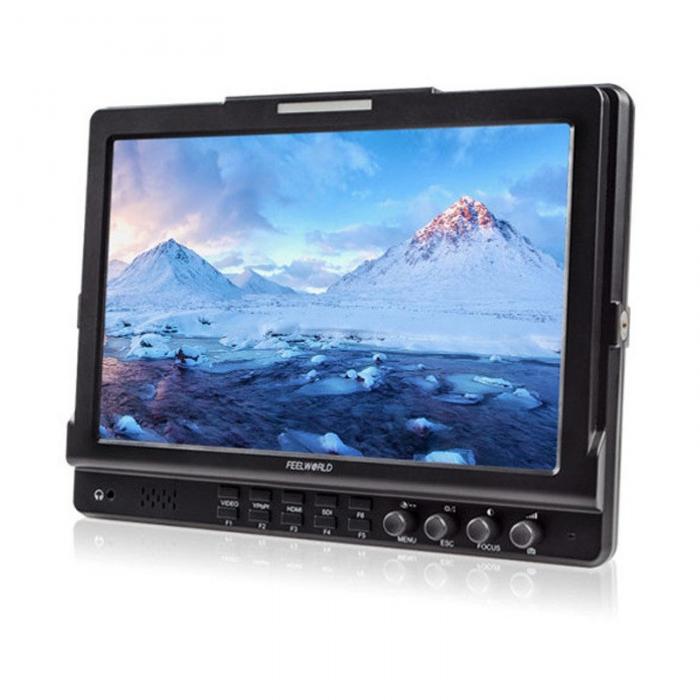 LCD monitori filmēšanai - Feelworld FW1018PV1 Field Monitor 10 HDMI 1920x1200 4K Support - быстрый заказ от производителя