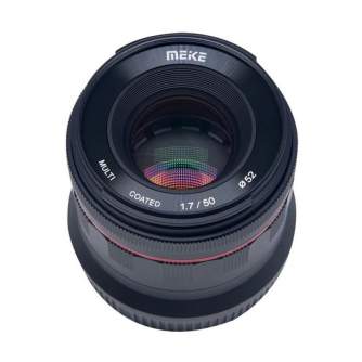 MIRRORLESS Objektīvi - Meike MK-50mm F1.7 Canon RF mount - ātri pasūtīt no ražotāja