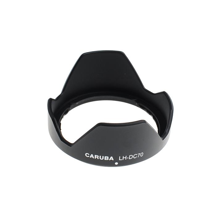 Lens Hoods - Caruba LH-DC70 Black Sun Hood for Canon PowerShot G1 X - quick order from manufacturer