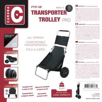 Koferi - Caruba Pro Trolley III Zwart PTR 3B - быстрый заказ от производителя