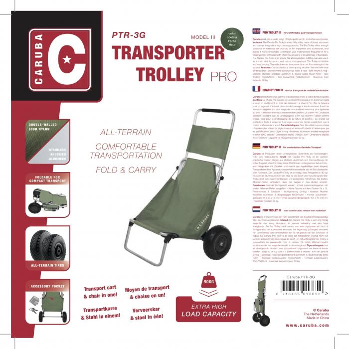 Cases - Caruba Pro Trolley III - Groen - quick order from manufacturer