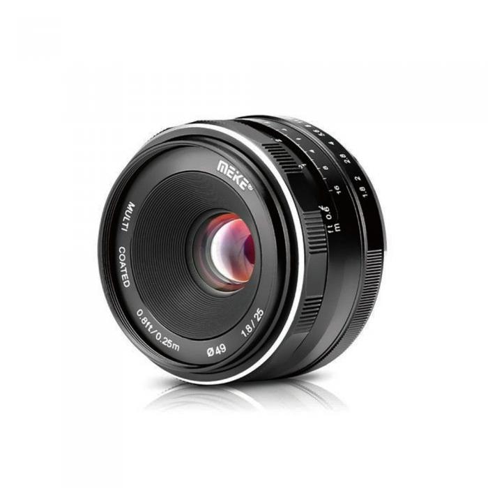 Mirrorless Lenses - Meike MK-25mm F1.8 Canon M-mount - quick order from manufacturer