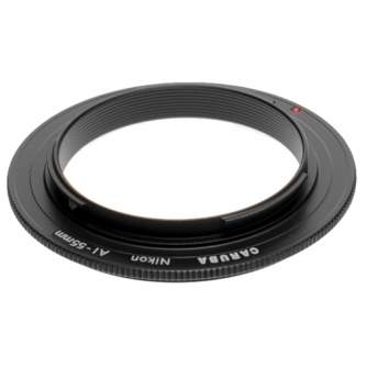 Адаптеры - Caruba Reverse Ring Nikon AI - 55mm - быстрый заказ от производителя