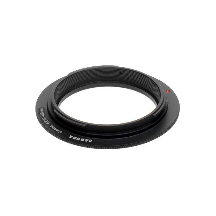 Objektīvu adapteri - Caruba Reverse Ring Canon EOS 49mm - быстрый заказ от производителя