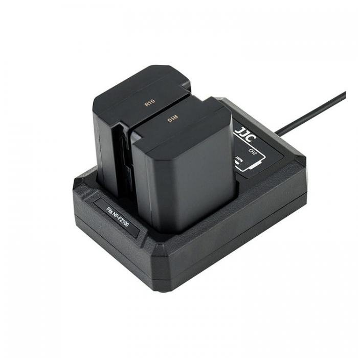 New products - JJC Sony DCH-NPFZ100 USB Dual Battery Charger (voor Sony NP-FZ100) - quick order from manufacturer