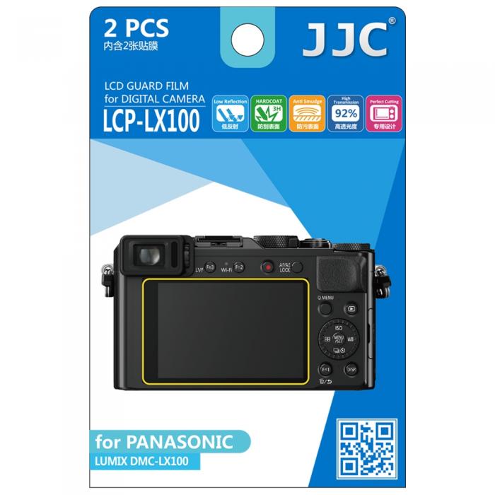 Kameru aizsargi - JJC LCP-LX100 Screen Protector - ātri pasūtīt no ražotāja